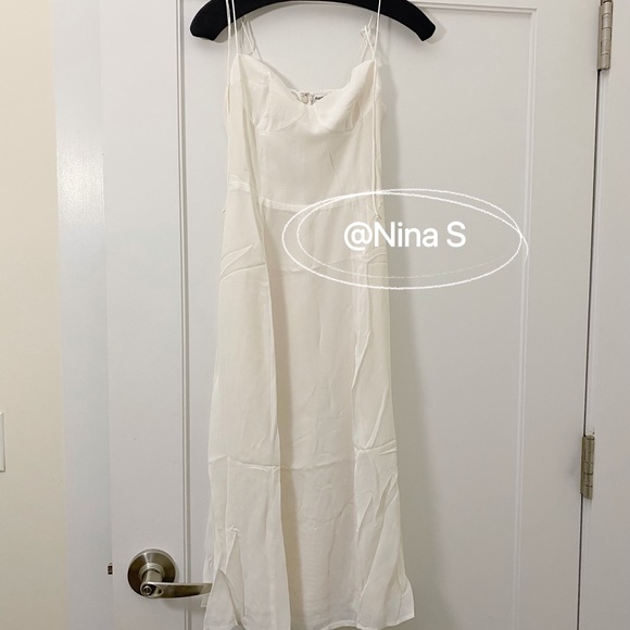 Reformation Juliette Dress NWOT in Ivory - Picture 5 of 7